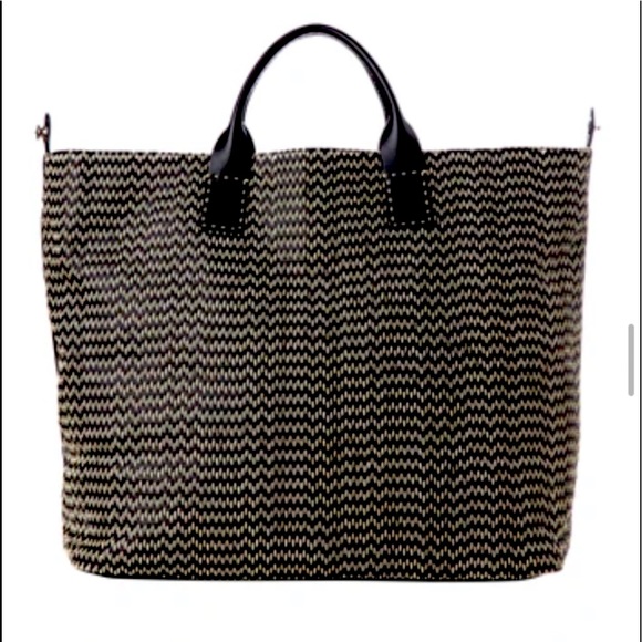 GIANNI SEGATTA RICAMO LARGE TOTE - Picture 1 of 9